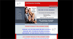 Desktop Screenshot of focalinsurance.com